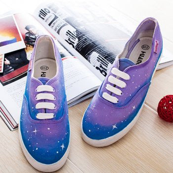 Starry Sky Canvas Shoes